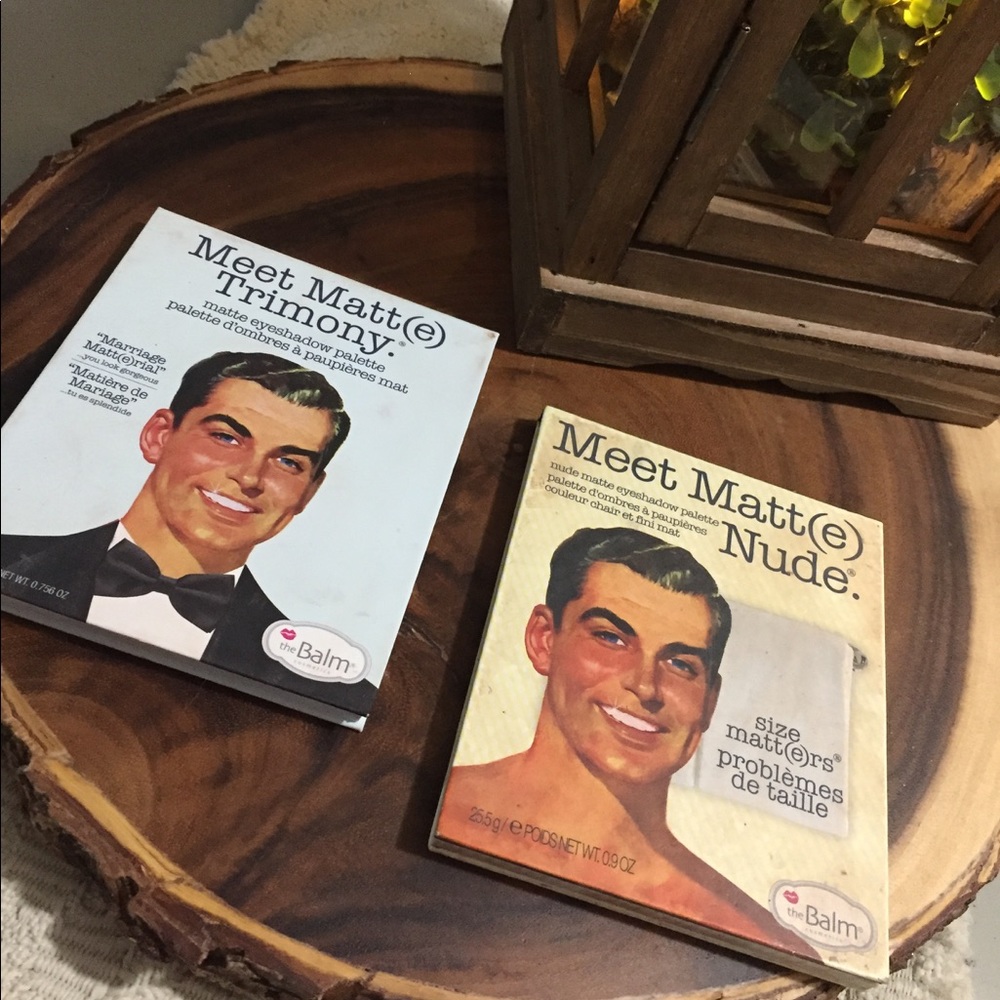 The Balm Meet Matte Nude and Meet Matte(e) Trimony